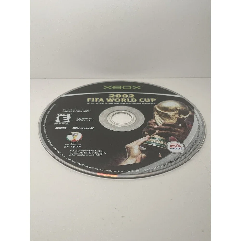 2002 FIFA World Cup (Microsoft Xbox, 2002) Disc Only Tested